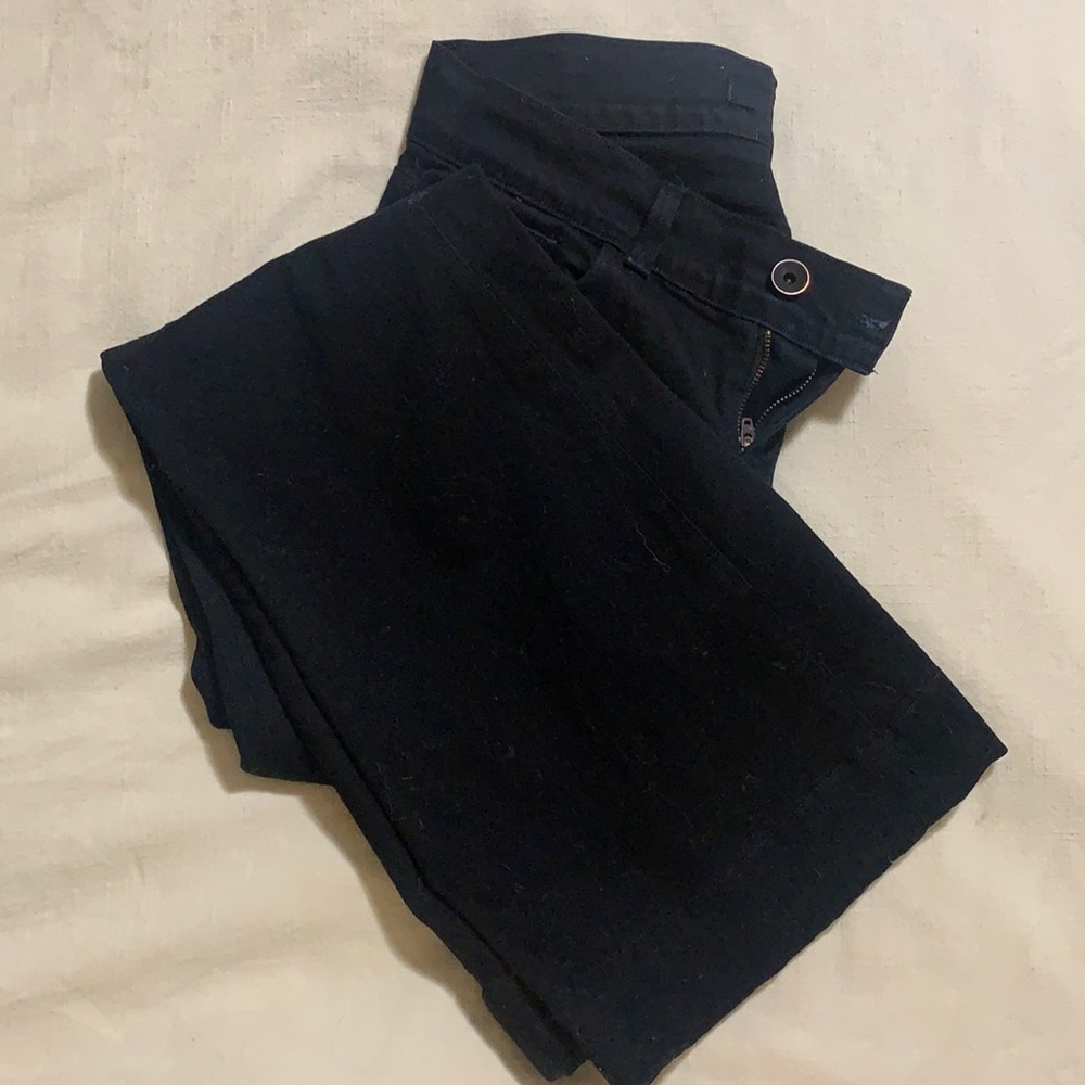 J BRAND FLARE BLACK JEANS
